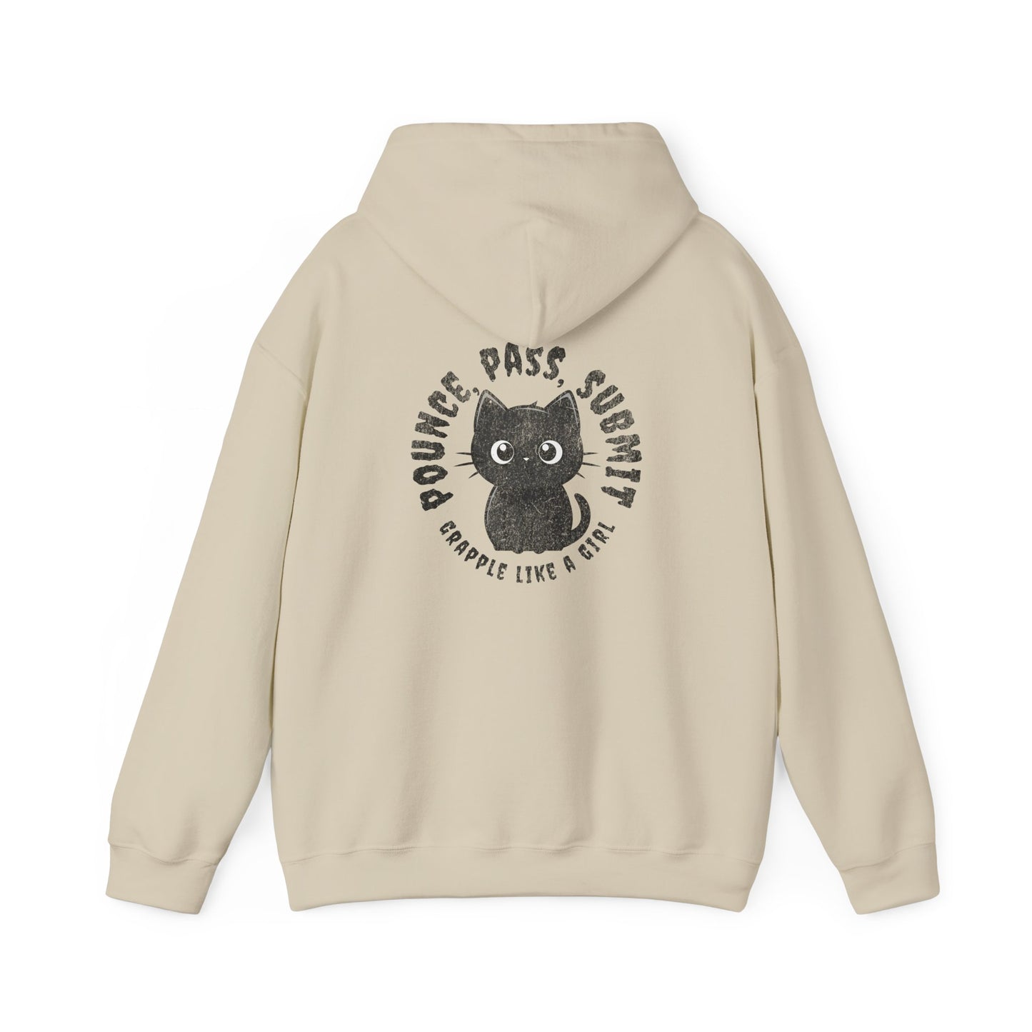 Women's BJJ Hoodie - Grapple Like a Girl, Pounce, Pass, Submit *Limited Edition*