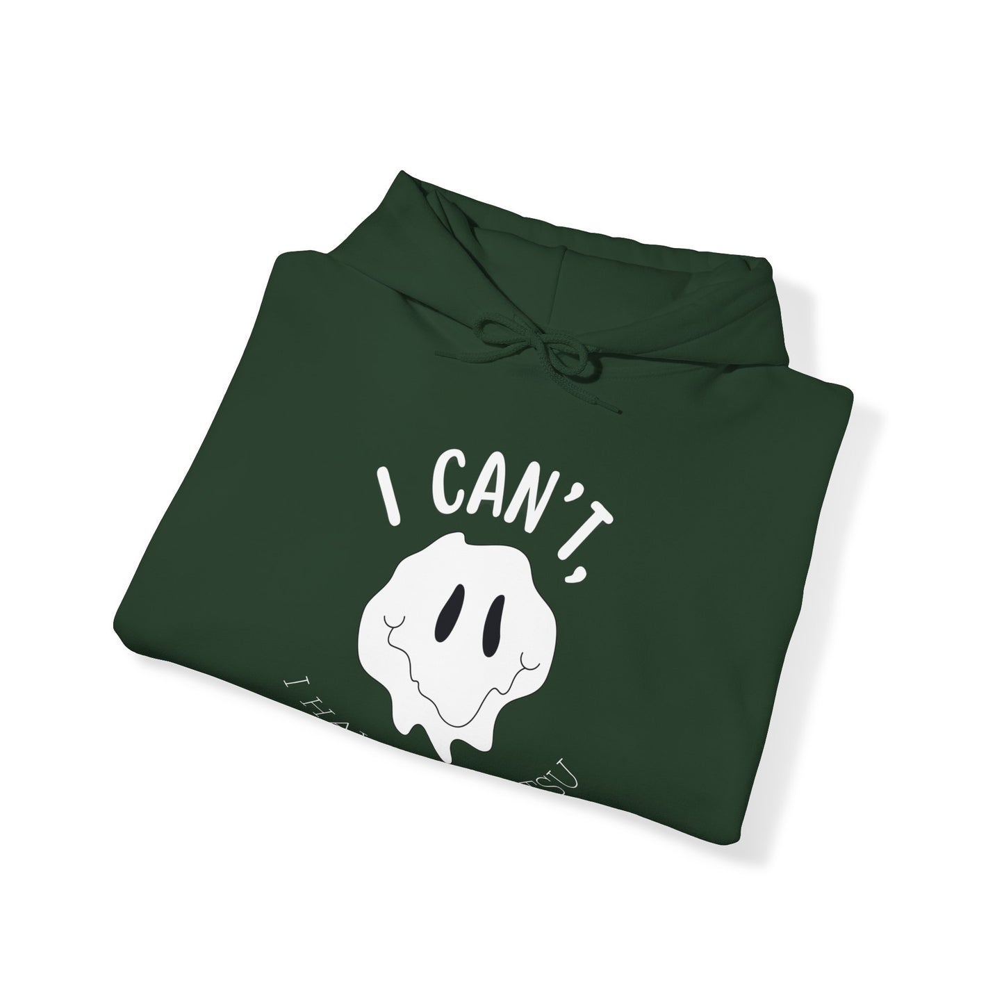 Womens BJJ I can't, I have Jiu Jitsu Pullover Hoodie