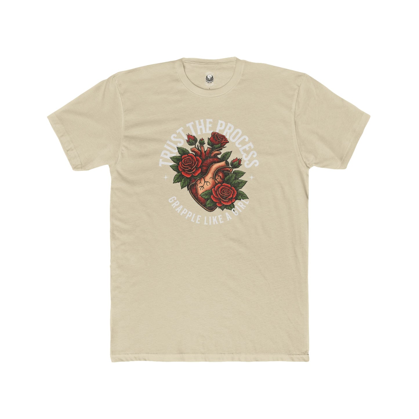 Grapple like a Girl Unisex Cotton T-shirt - Trust the Process