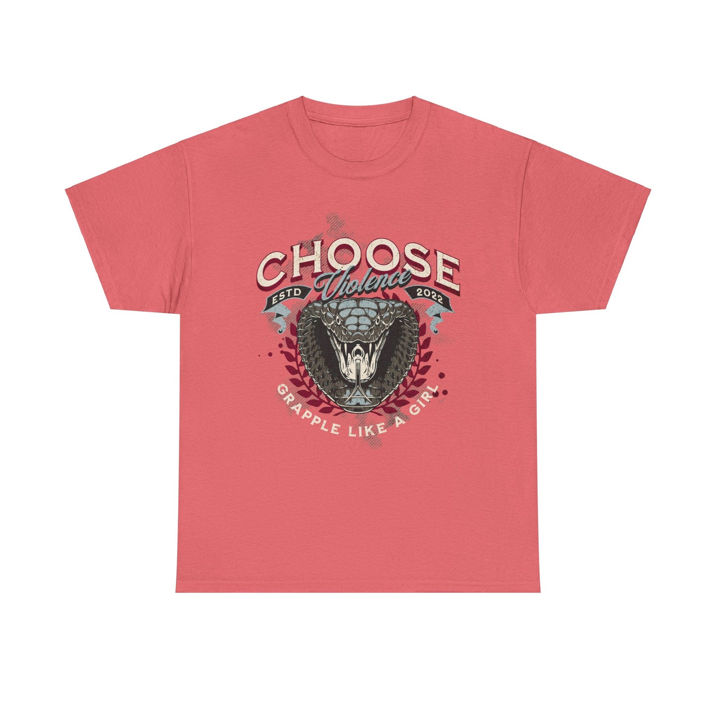 Women's Jiu Jitsu T-Shirt - Choose Violence Cobra