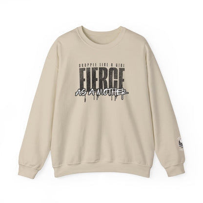 Women's BJJ Crewneck Sweatshirt - Fierce as a Mother