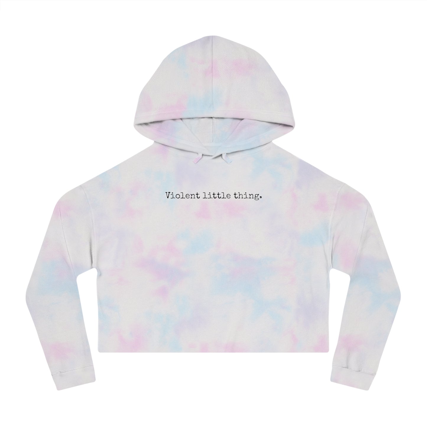 Grapple like a Girl Cropped Hoodie - Violent little thing