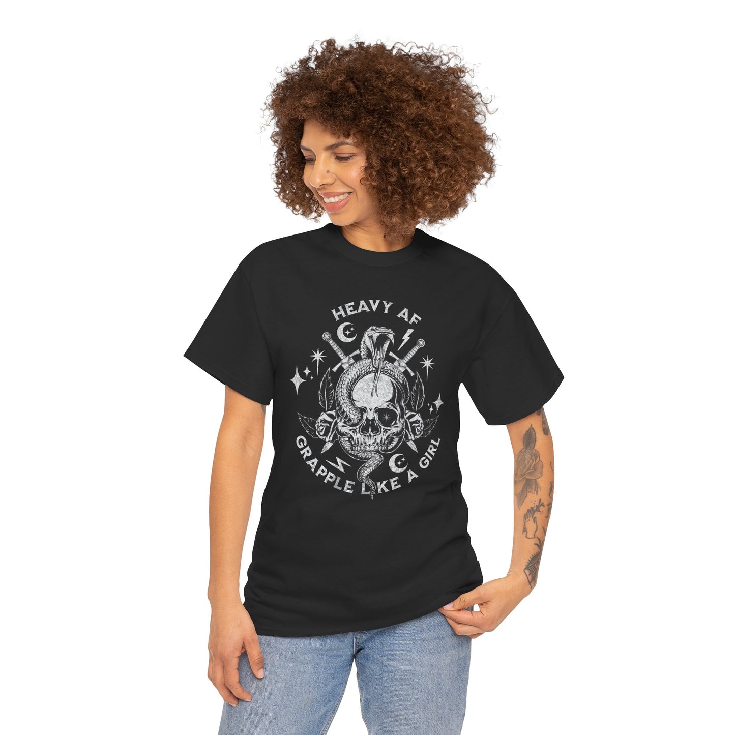 Women's Jiu Jitsu T-Shirt - Heavy AF