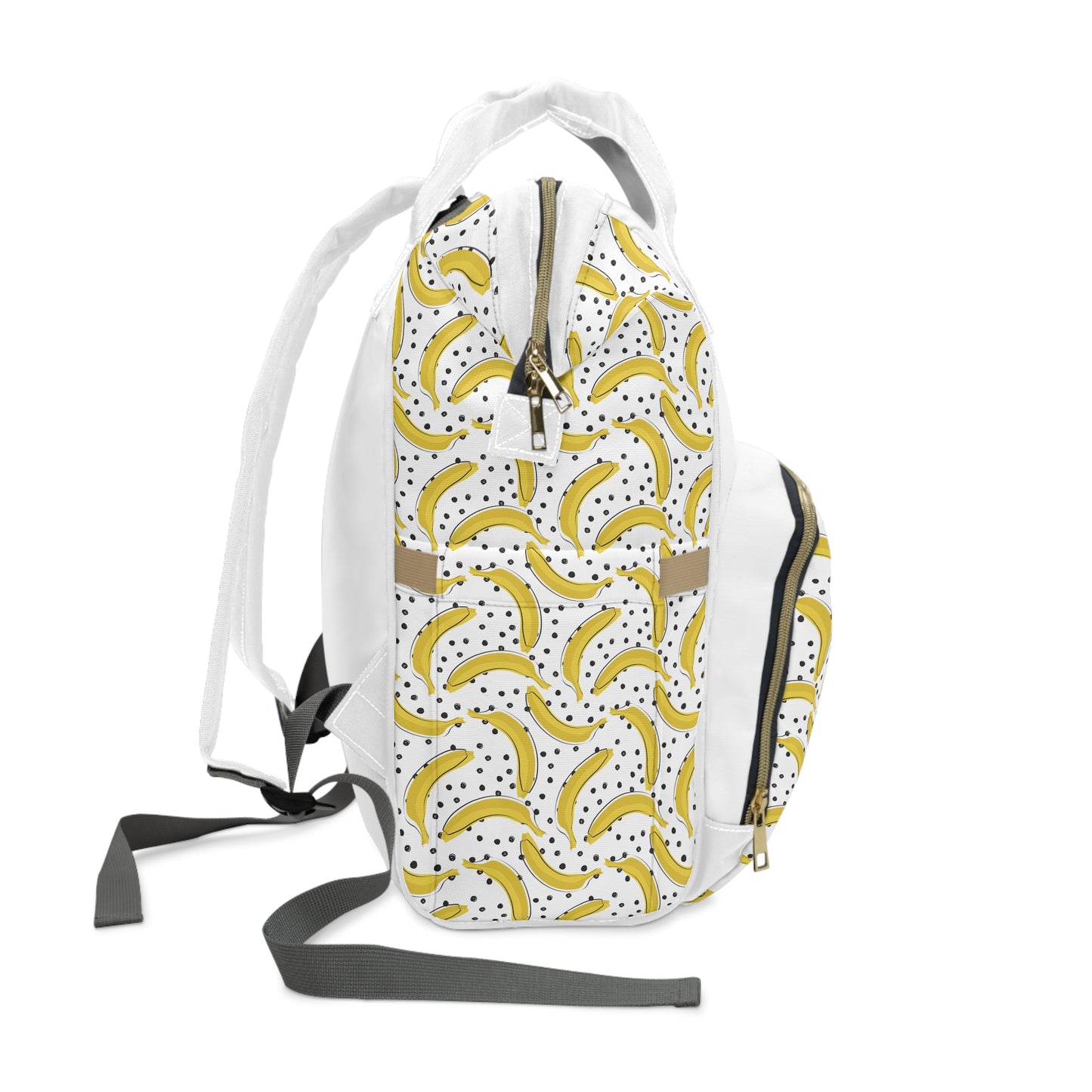 Women's Grapple like a Girl Jiu Jitsu Gear Backpack - Banana Pattern