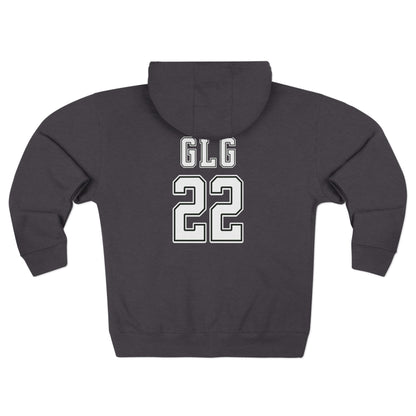The GLG Club Collection Varsity Back Zip Hoodie