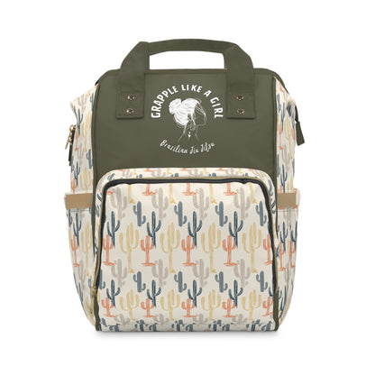 Women's Grapple like a Girl Jiu Jitsu Gear Backpack - Western Ghosts