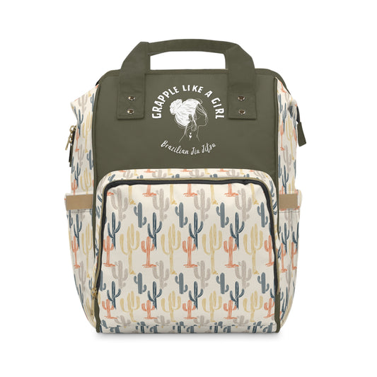 Women's Grapple like a Girl Jiu Jitsu Gear Backpack - Western Ghosts