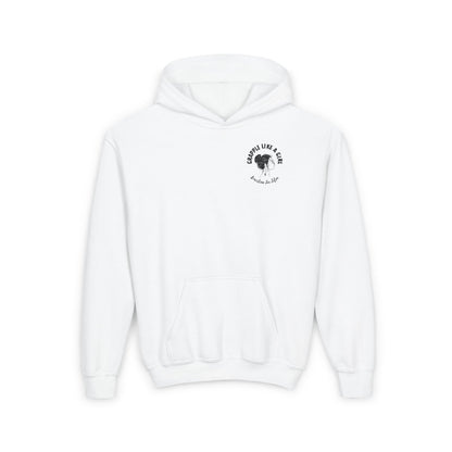 Youth Grapple like a Girl BJJ Rise like they Feared you Would Jitsu Hoodie