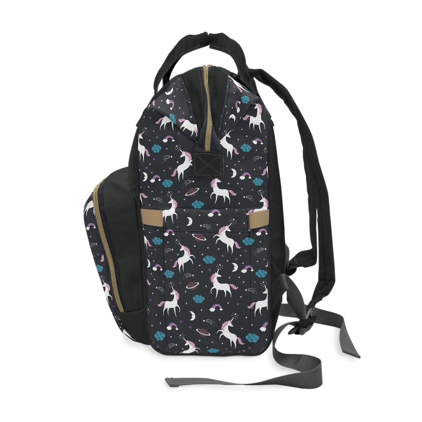 Women's Grapple like a Girl Jiu Jitsu Gear Backpack - Unicorn Pattern