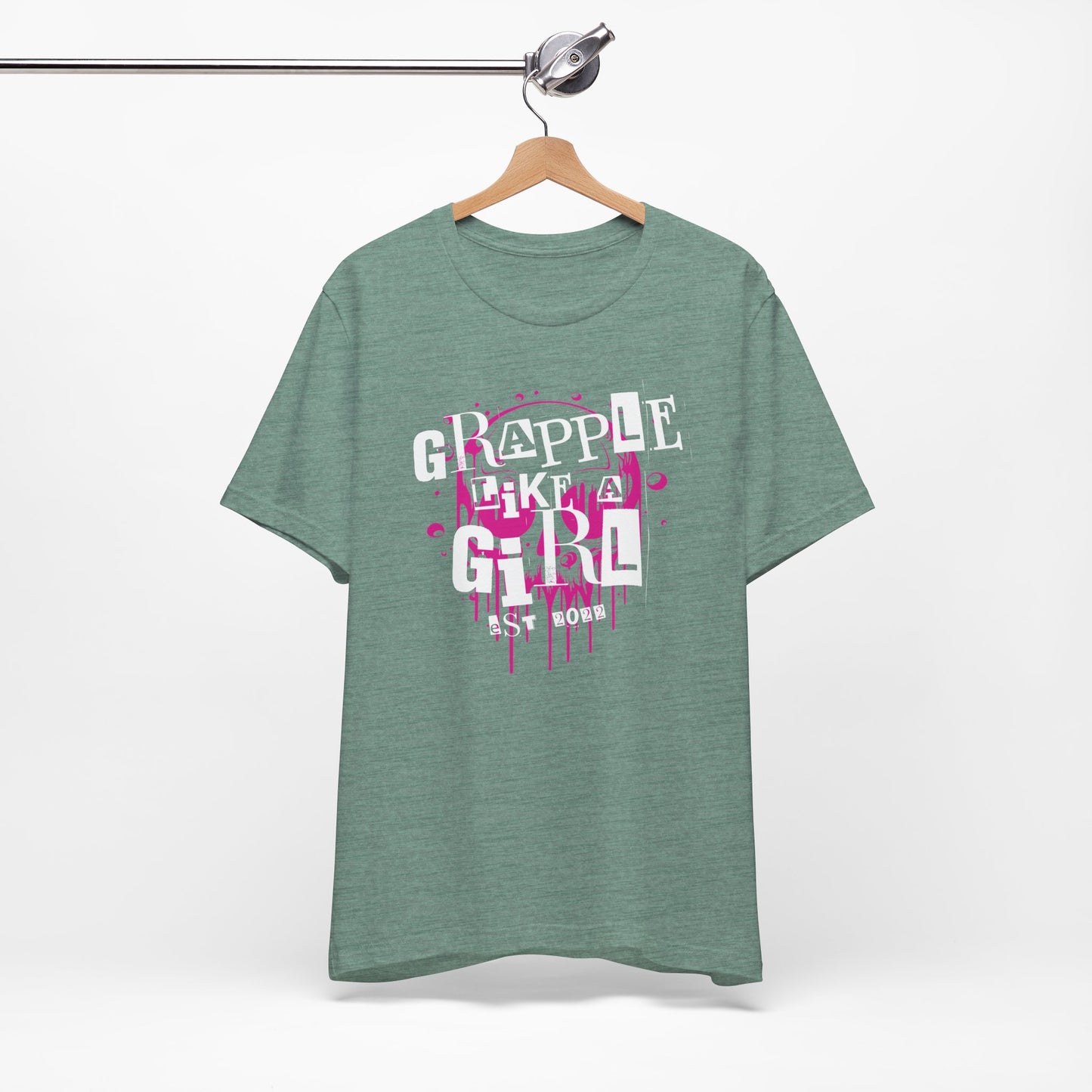 Women's Jiu Jitsu Grapple like a Girl BJJ T-shirt