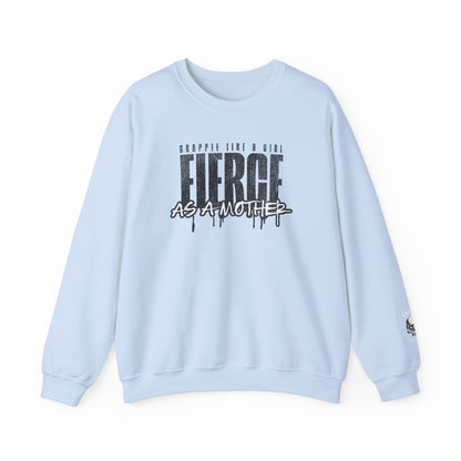 Women's BJJ Crewneck Sweatshirt - Fierce as a Mother