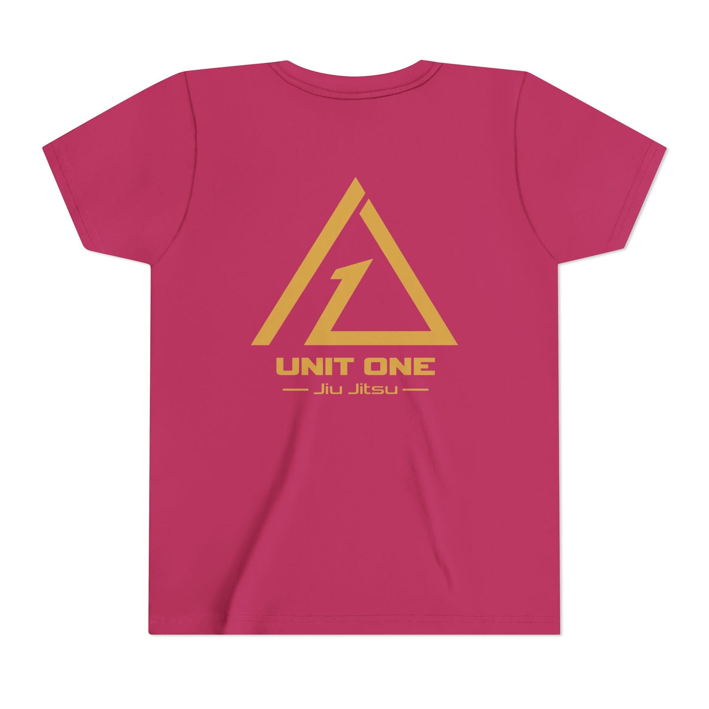 Custom Unisex Unit One T-Shirt - Youth, Gold Logo