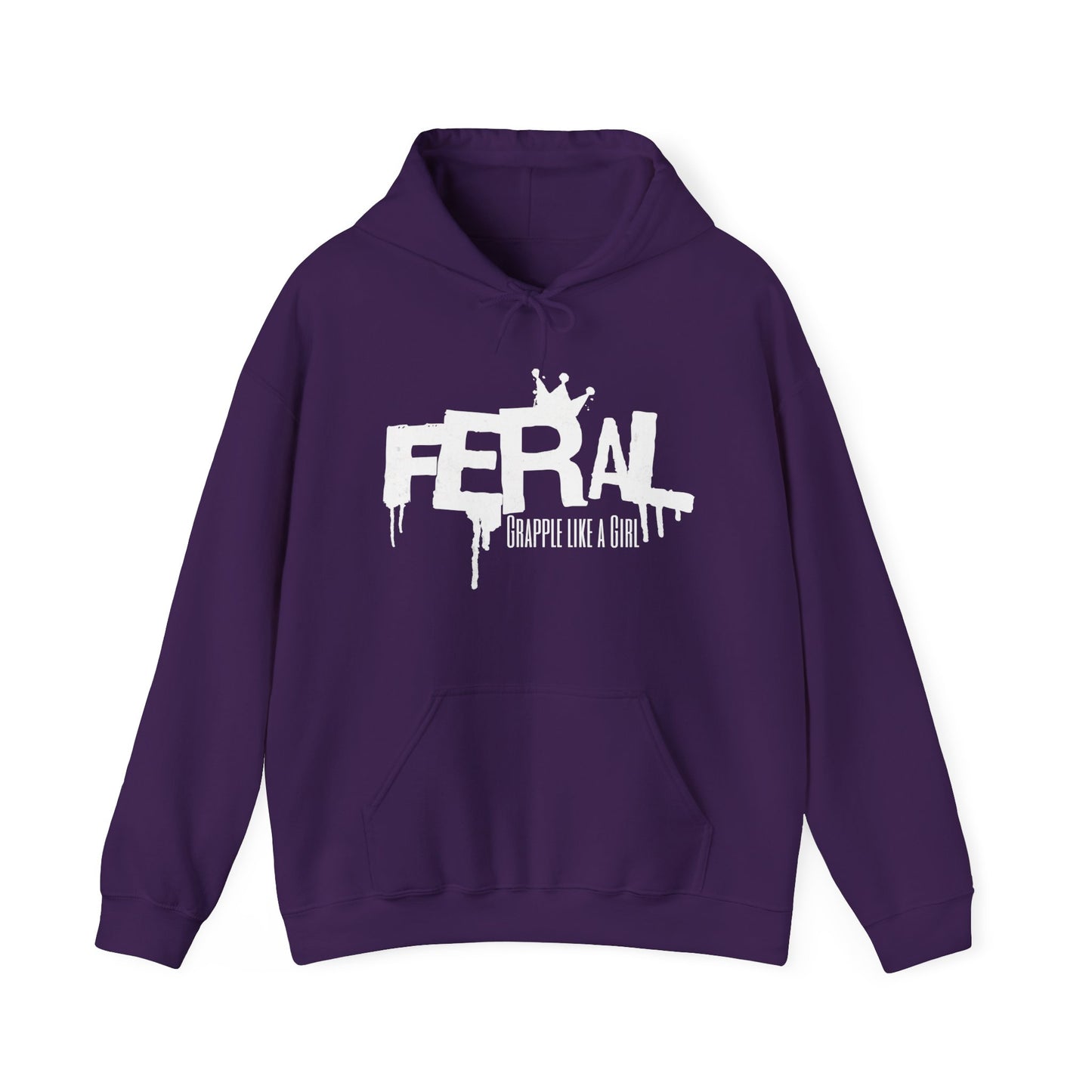 Feral Grapple like a Girl Hoodie