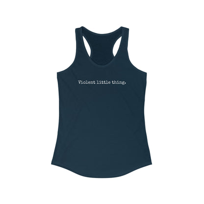 Women's Grapple like a Girl Racerback Tank - Violent little thing.