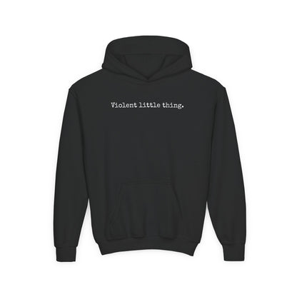 Youth Grapple like a Girl BJJ Skull Jiu Jitsu Hoodie - Violent little thing.