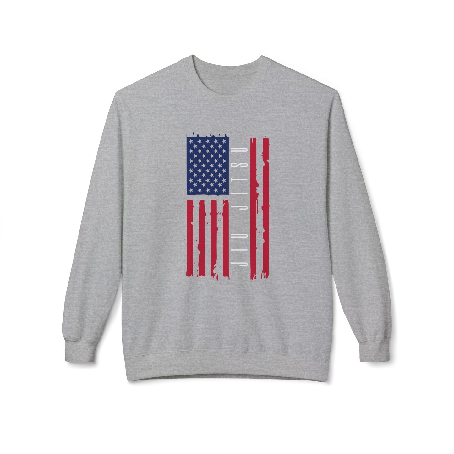 Crewneck Sweatshirt - Jiu Jitsu Flag