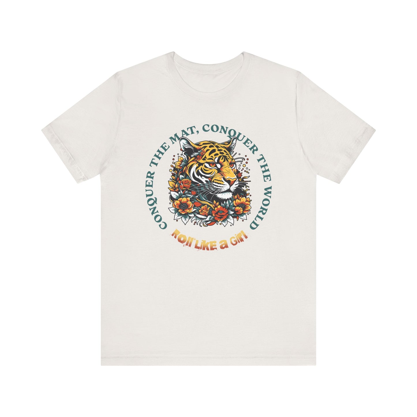 Womens BJJ Conquer to Mats Jiu Jitsu T-shirt