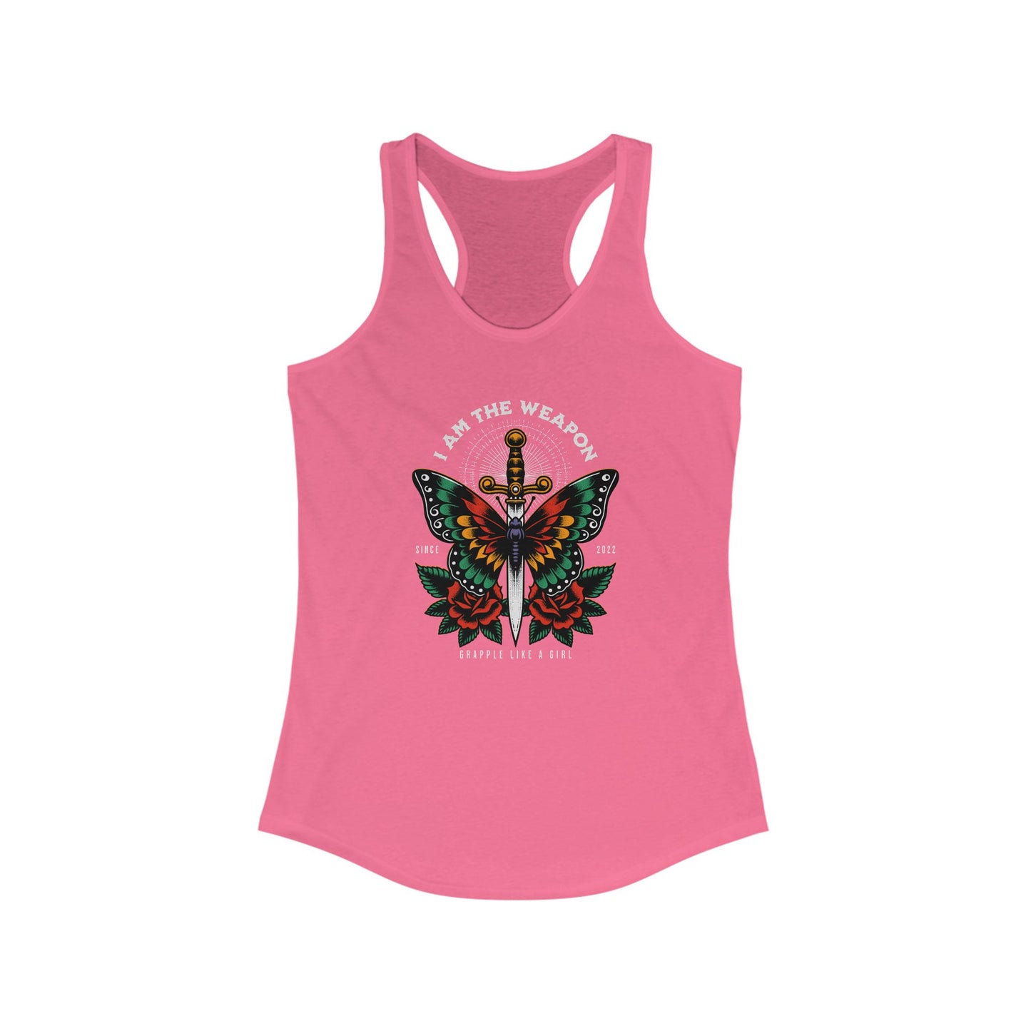 Women's Grapple like a Girl Racerback Tank