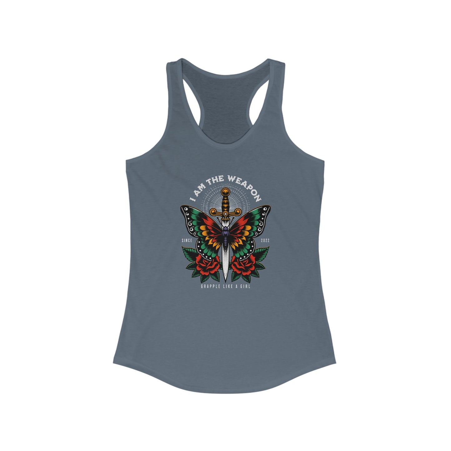 Women's Grapple like a Girl Racerback Tank