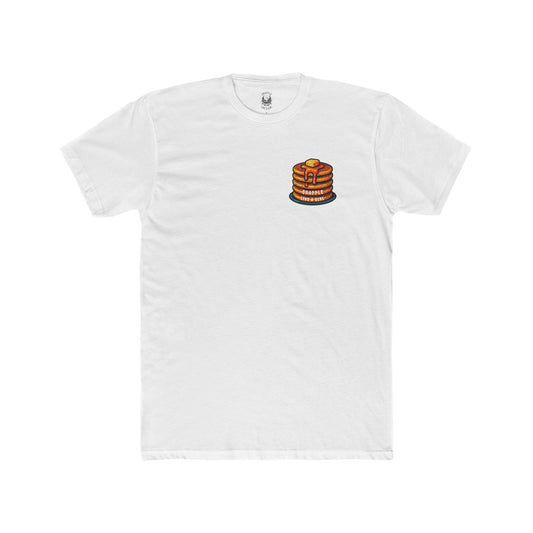 Grapple like a Girl Breakfast Club Unisex Cotton Tee - Pocket Pancakes w/ Back Design