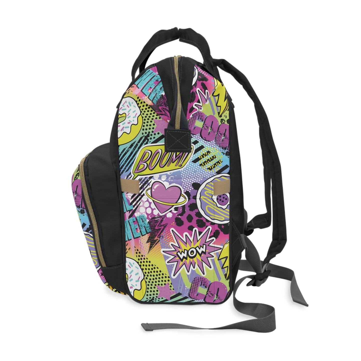 Women's Grapple like a Girl Jiu Jitsu Gear Backpack - Girl Power Design