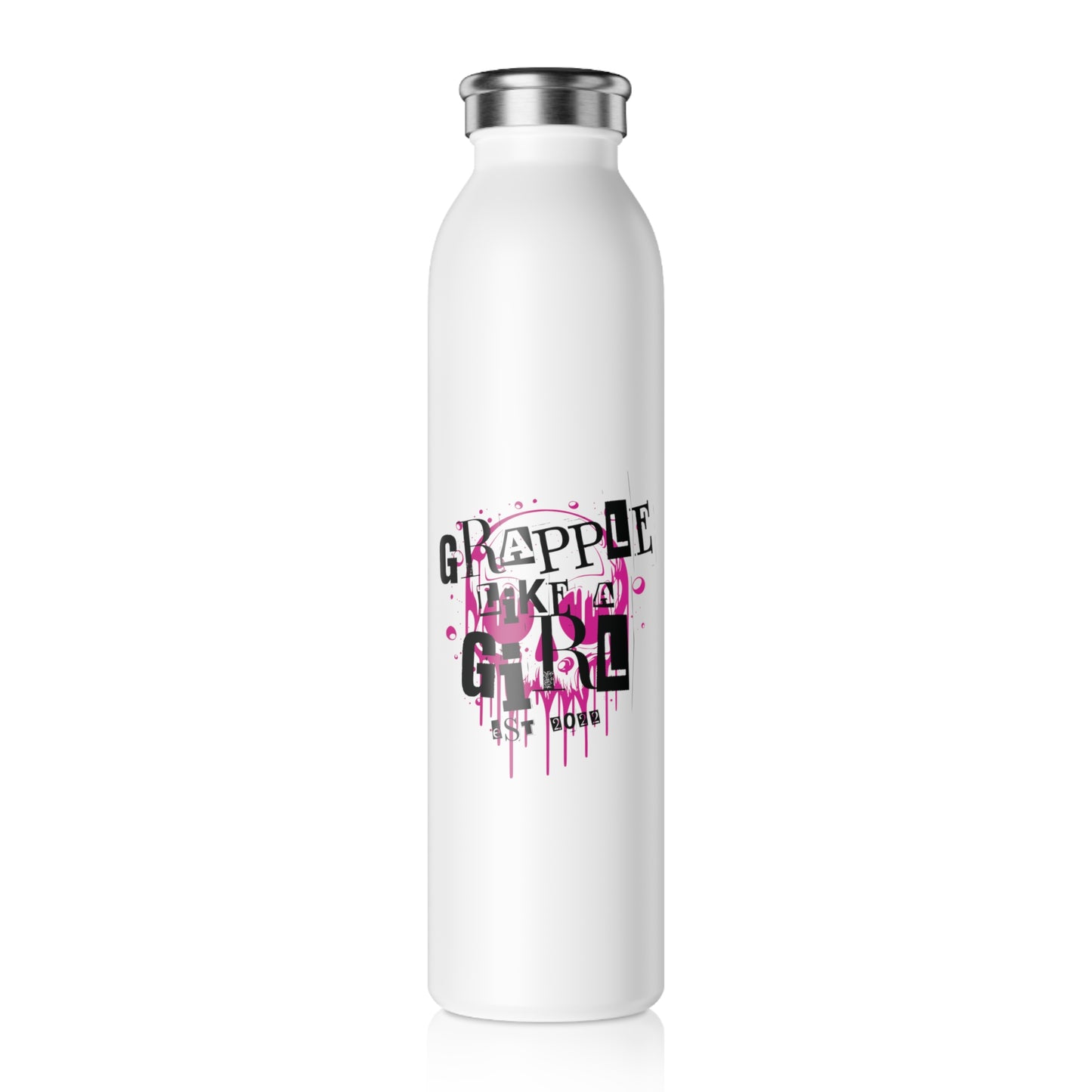 Grapple like a Girl Slim Water Bottle