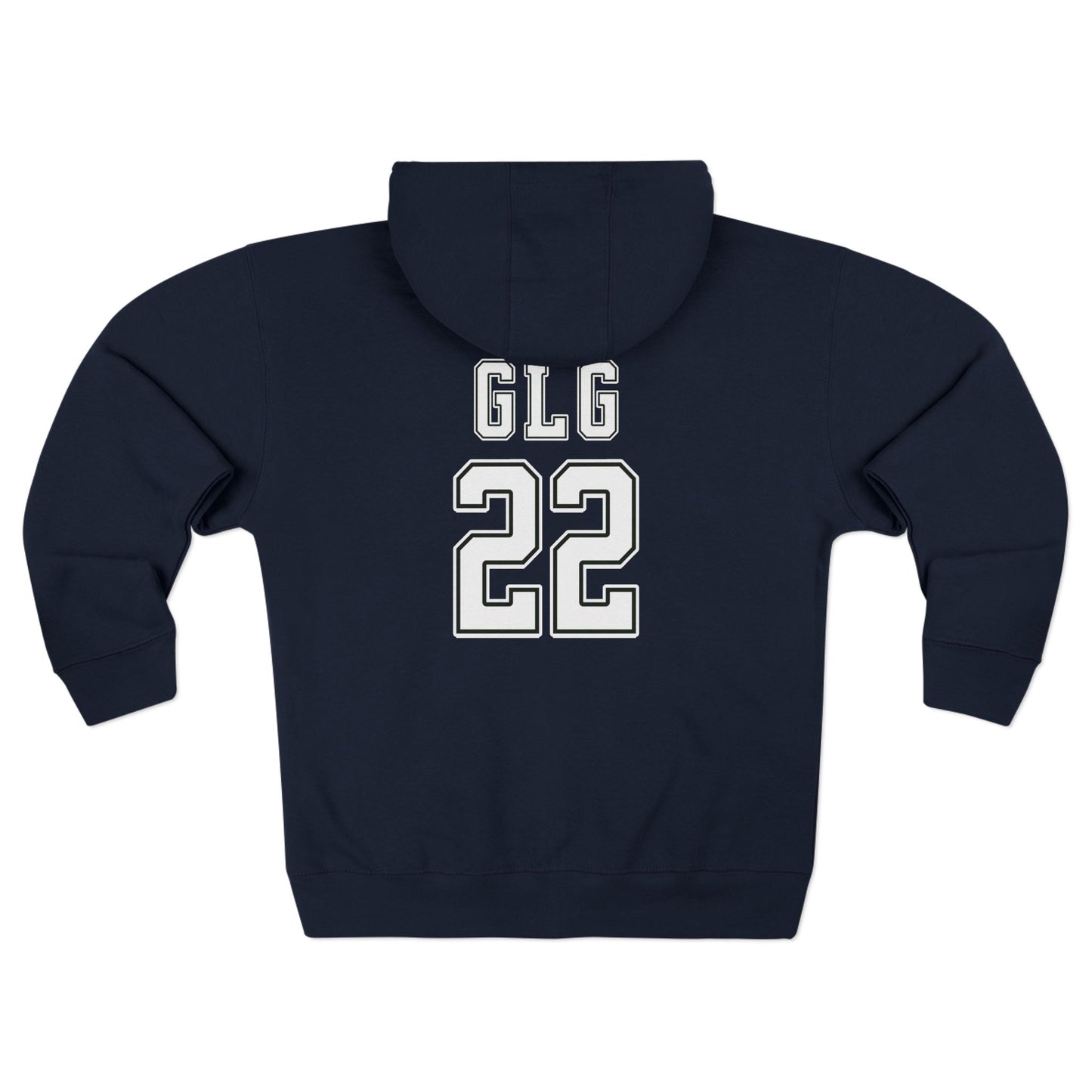 The GLG Club Collection Varsity Back Zip Hoodie