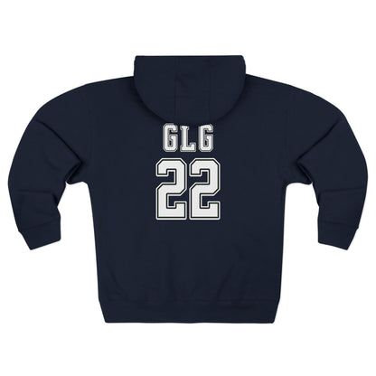The GLG Club Collection Varsity Back Zip Hoodie