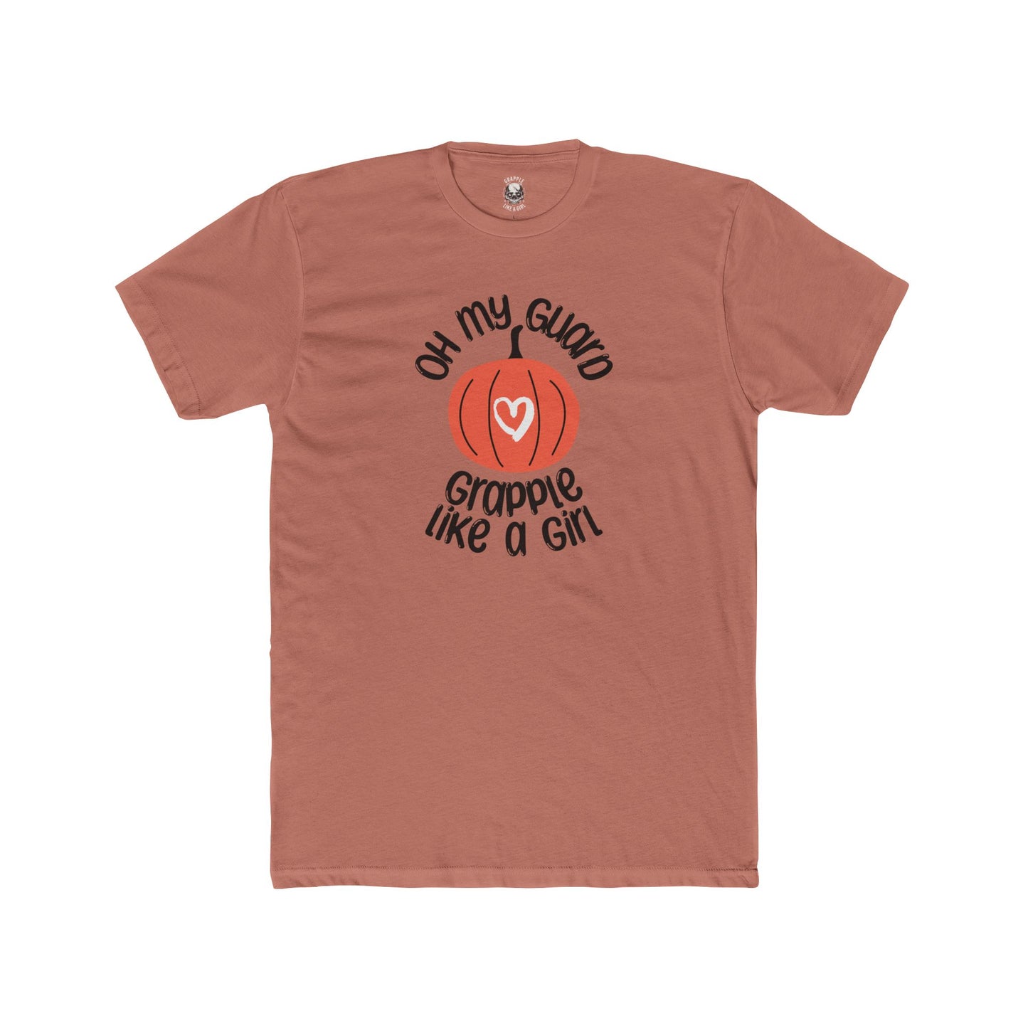 Grapple like a Girl Unisex Cotton T-shirt - Limited Edition, Oh My Guard
