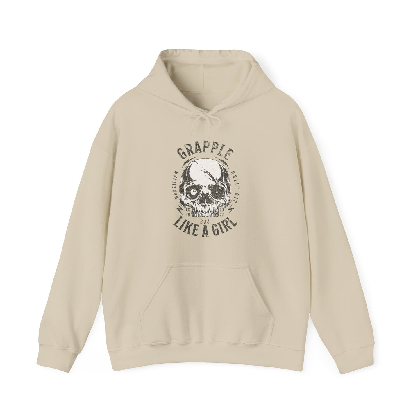 Women's BJJ Hoodie - Grapple Like a Girl