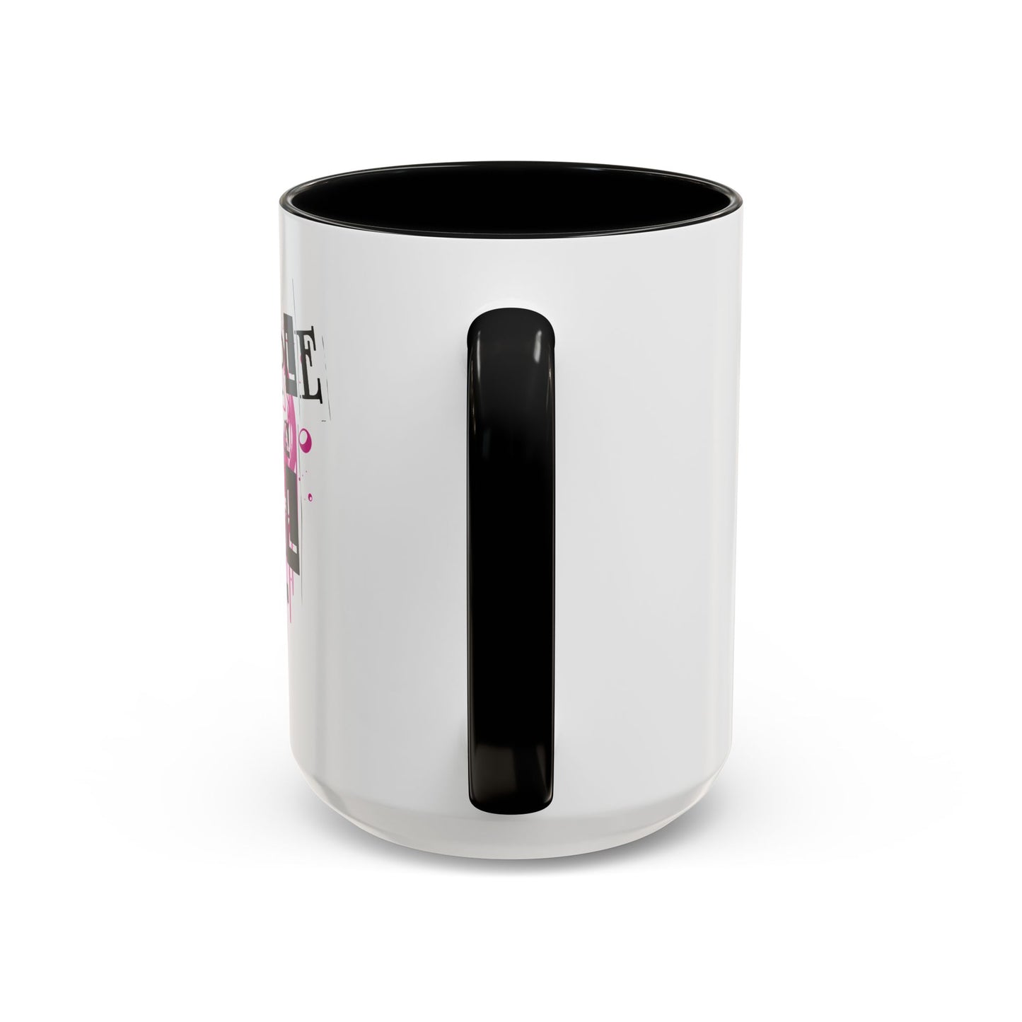 Grapple Like a Girl Accent Coffee Mug