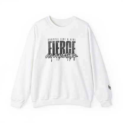 Women's BJJ Crewneck Sweatshirt - Fierce as a Mother