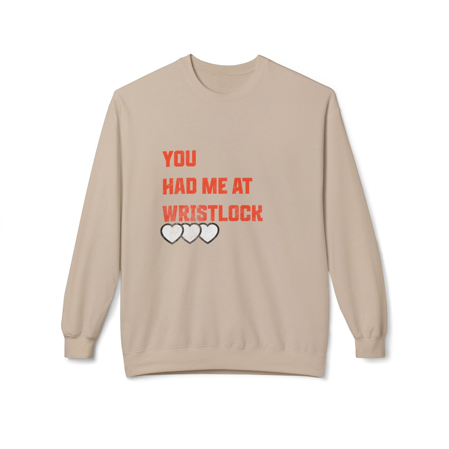 Grapple Like a Girl Crewneck Sweater - You Had me at Wristlock