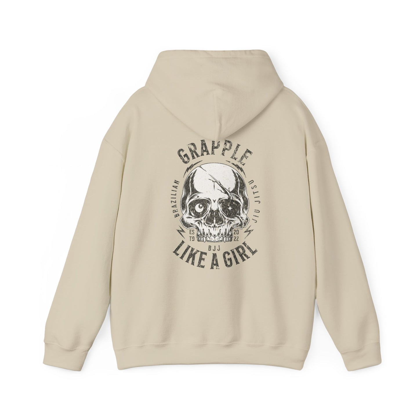 Grapple like a Girl Jiu Jitsu Hoodie - Violent Little Thing