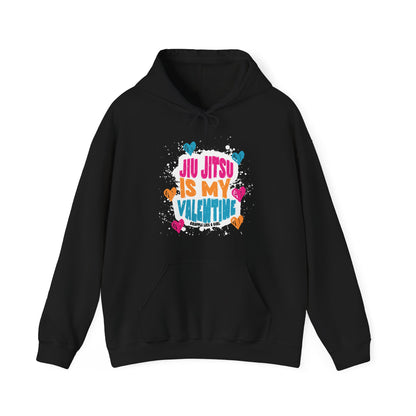 Grapple like a Girl Jiu Jitsu Hoodie - Jiu Jitsu is my Valentine