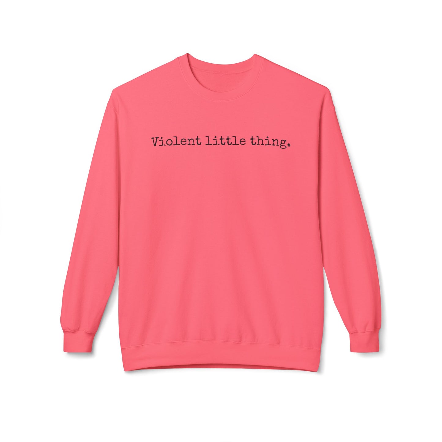 Grapple like a Girl Crewneck Sweatshirt - Violent little thing.