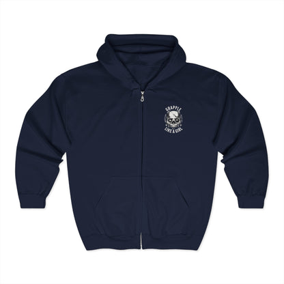 Grapple Like a Girl Zip-Up Hoodie