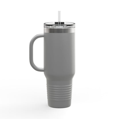 Grapple like a Girl Insulated Travel Mug - 40oz - Growth is Strength