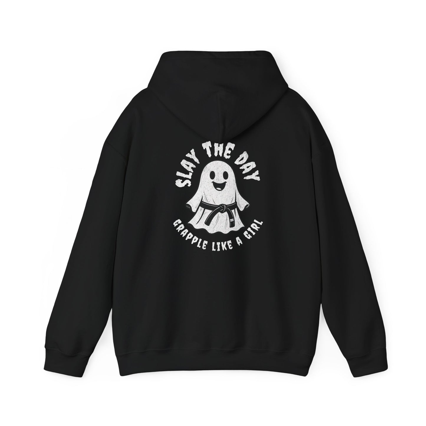 Women's BJJ Hoodie - Grapple Like a Girl, Slay the Day *Limited Edition*