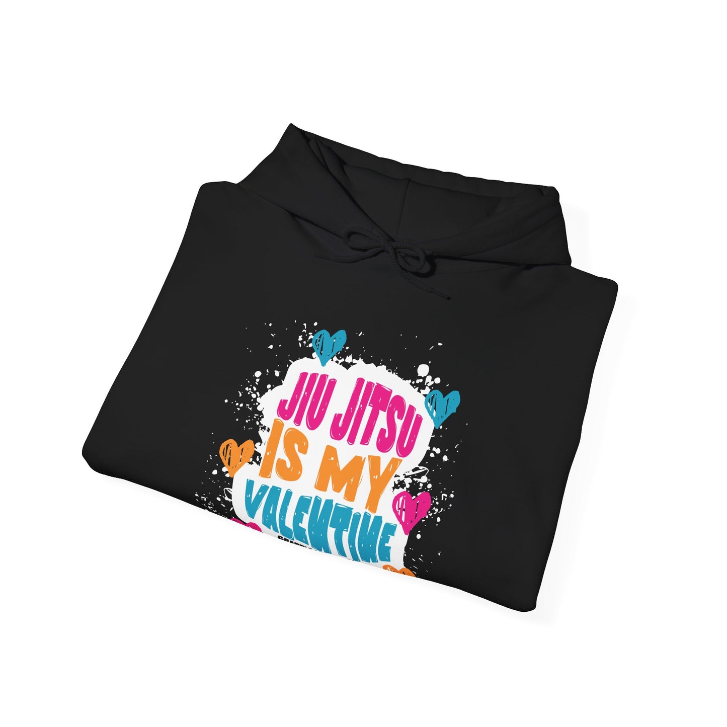 Grapple like a Girl Jiu Jitsu Hoodie - Jiu Jitsu is my Valentine