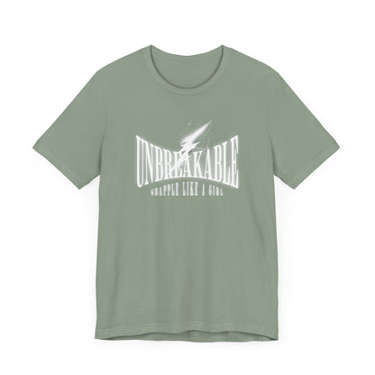 Grapple like a Girl Jiu Jitsu T-Shirt, Custom - Rachel Beauchamp, Lightning