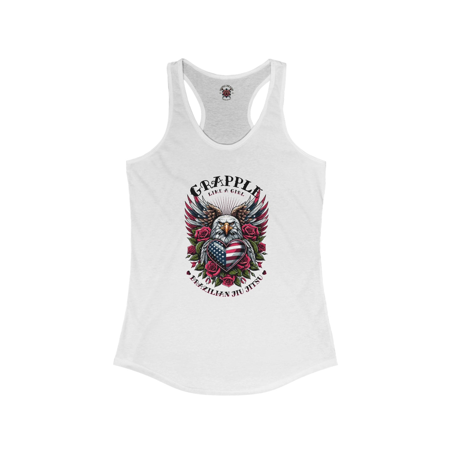 Women's Grapple like a Girl Jiu Jitsu Racerback Tank - American Eagle