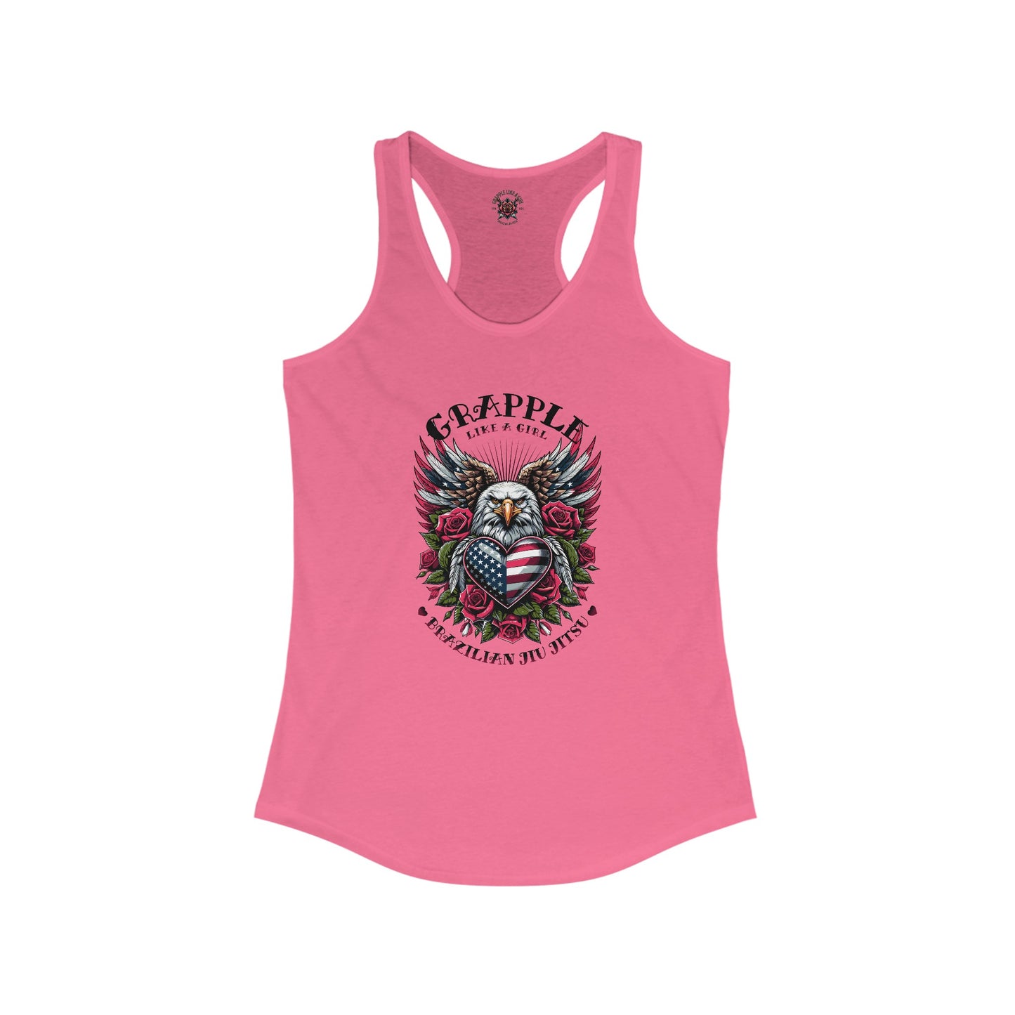 Women's Grapple like a Girl Jiu Jitsu Racerback Tank - American Eagle