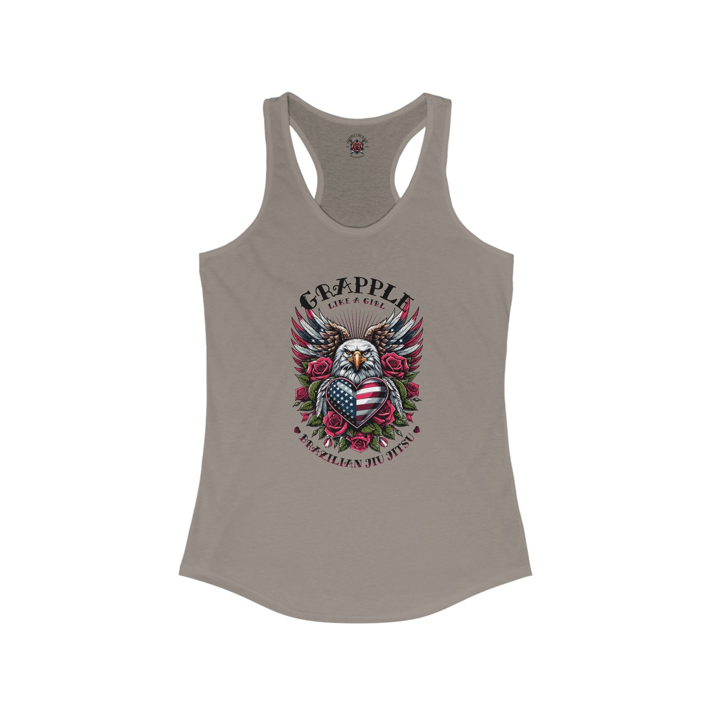 Women's Grapple like a Girl Jiu Jitsu Racerback Tank - American Eagle