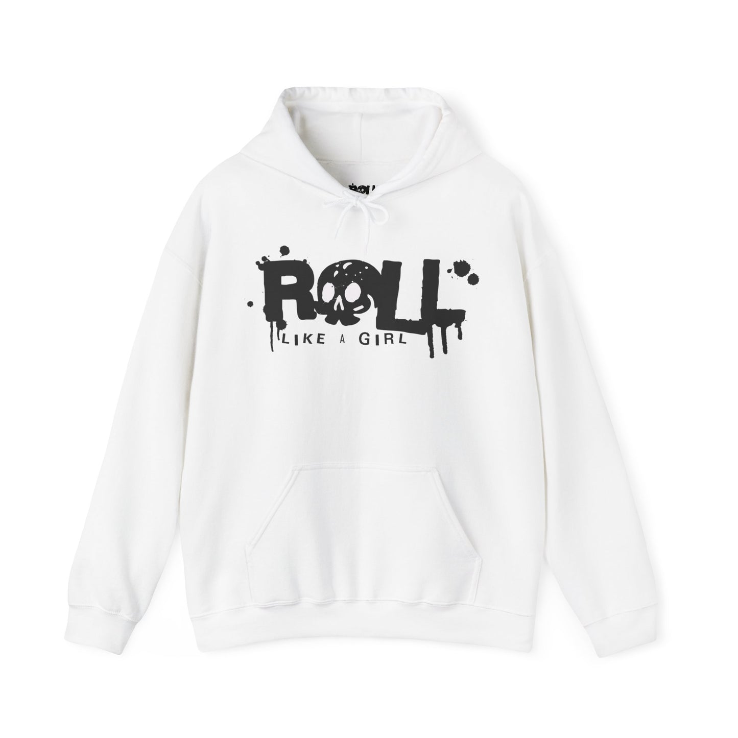 BJJ Roll like a Girl Jiu Jitsu Pullover Hoodie