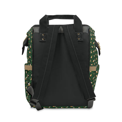 Women's Roll like a Girl Jiu Jitsu Gear Backpack - Tiger Design