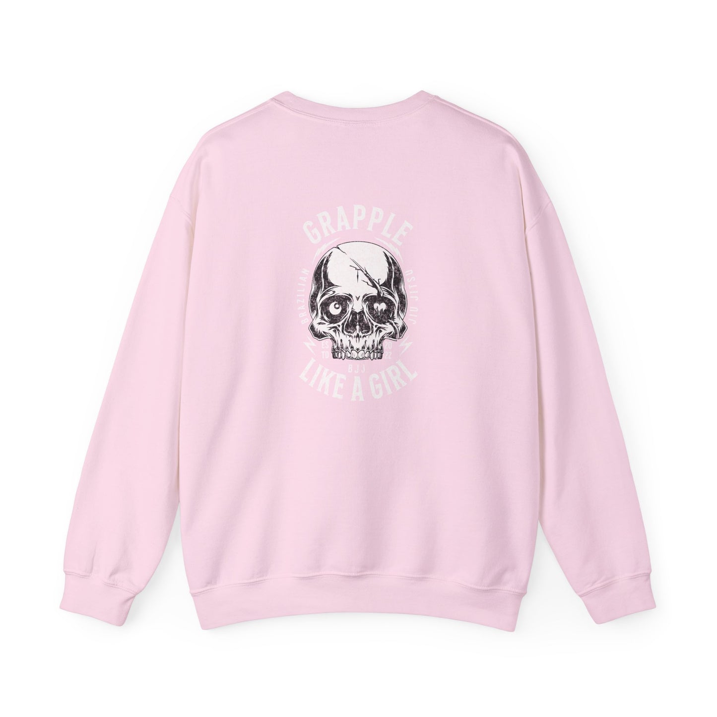 BJJ Grapple like a Girl Women's Crewneck Sweater - Sorry, can't. Jiu Jitsu, bye.