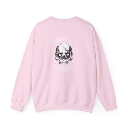 BJJ Grapple like a Girl Women's Crewneck Sweater - Sorry, can't. Jiu Jitsu, bye.