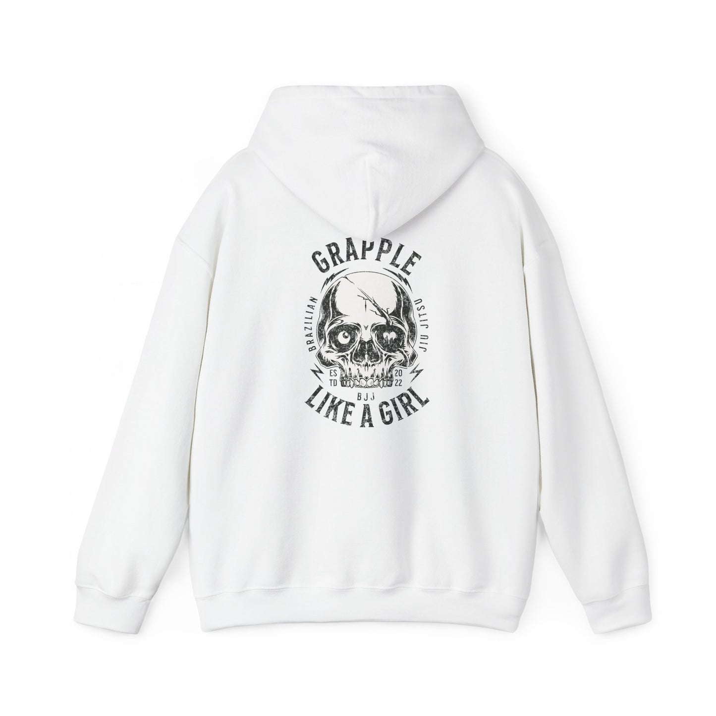 Women's Grapple like a Girl BJJ Hoodie - You had me at leglock
