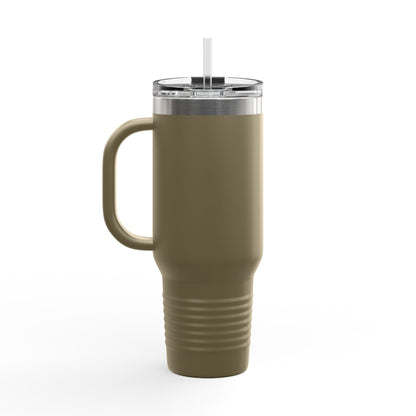 Grapple like a Girl Insulated Travel Mug - 40oz - Growth is Strength